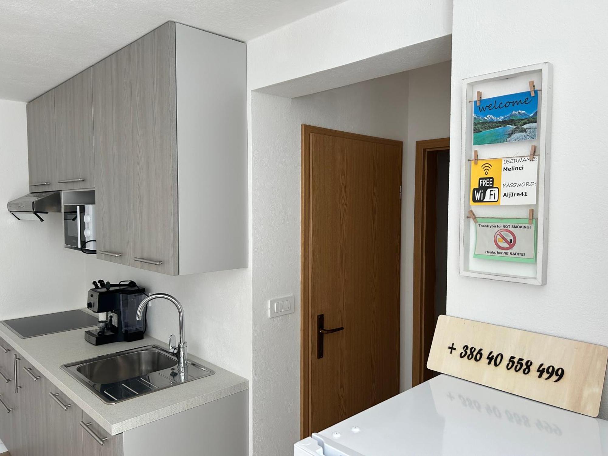Apartma Melinc Bovec Esterno foto
